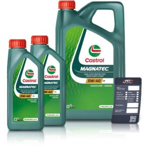 Castrol 7 L Magnatec 5W-40 C3 + Ölwechsel-Anhänger [Hersteller-Nr. 15F625]