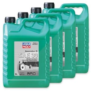 Liqui Moly 4x 5 L Rasenmäher-Öl SAE 30 [Hersteller-Nr. 1266]