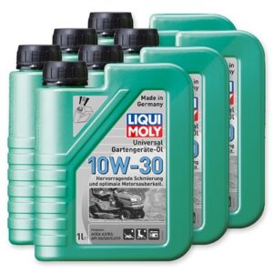 Liqui Moly 6x 1 L Universal Gartengeräte-Öl 10W-30 [Hersteller-Nr. 1273]