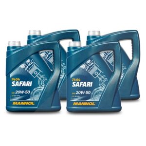 Mannol 4x 5 L Safari 20W-50 [Hersteller-Nr. MN7404-5]