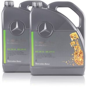 Mercedes-Benz 2x 5 L Motoröl für Mercedes Benz 5W-30 MB 229.52 [Hersteller-Nr. A000989700613ABDE]